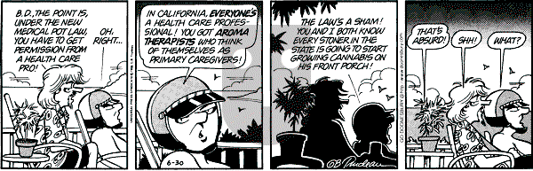 Doonesbury - Tuesday June 30, 1998 Comic Strip