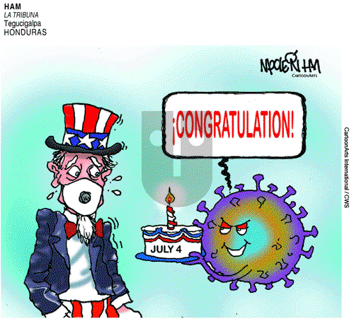 ViewsLatinAmerica on Saturday July 4, 2020 Comic Strip