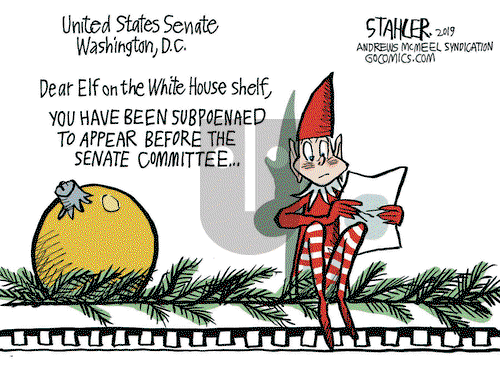 Jeff Stahler on Wednesday December 18, 2019 Comic Strip