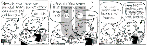 Soup to Nutz - Old on Tuesday July 2, 2002 Comic Strip