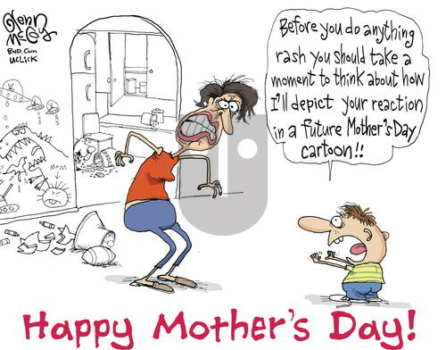 Glenn McCoy on Sunday May 13, 2012 Comic Strip