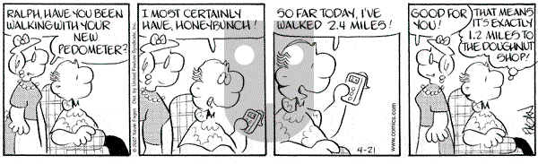 Drabble on Saturday April 21, 2007 Comic Strip