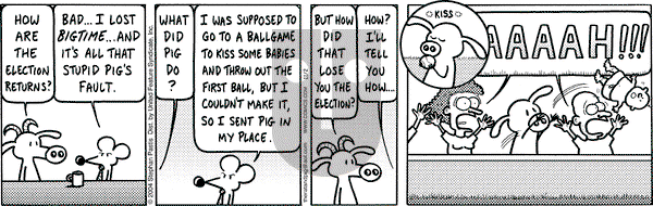 Pearls Before Swine on Tuesday November 2, 2004 Comic Strip