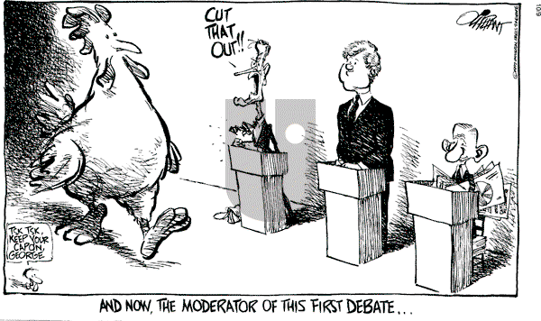 Pat Oliphant - Friday October 9, 1992 Comic Strip