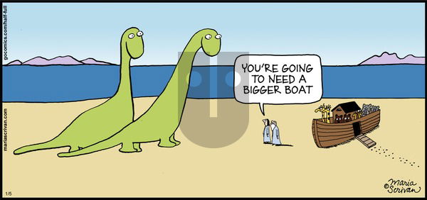 Half Full - Sunday January 5, 2014 Comic Strip