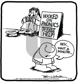 Ziggy on Tuesday August 13, 1991 Comic Strip