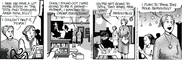 For Better or For Worse on Thursday March 14, 2002 Comic Strip