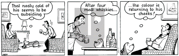 Fred Basset on Wednesday March 17, 2004 Comic Strip