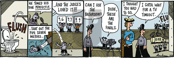 Overboard on Thursday October 16, 2014 Comic Strip