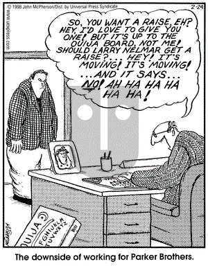 Close to Home on Tuesday February 24, 1998 Comic Strip