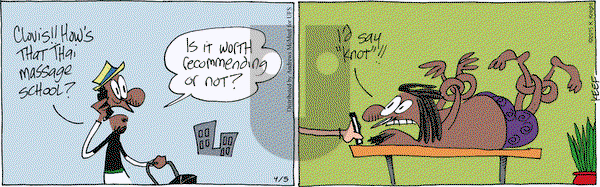 The Knight Life on Wednesday April 5, 2017 Comic Strip