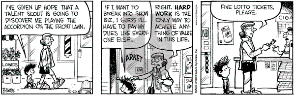 Grand Avenue on Friday October 20, 2000 Comic Strip