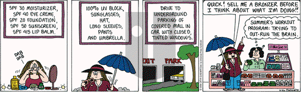 Cathy Classics on Sunday July 2, 2006 Comic Strip