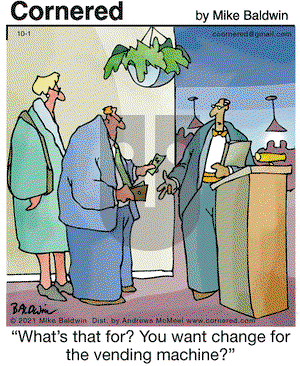 Cornered on Friday October 1, 2021 Comic Strip