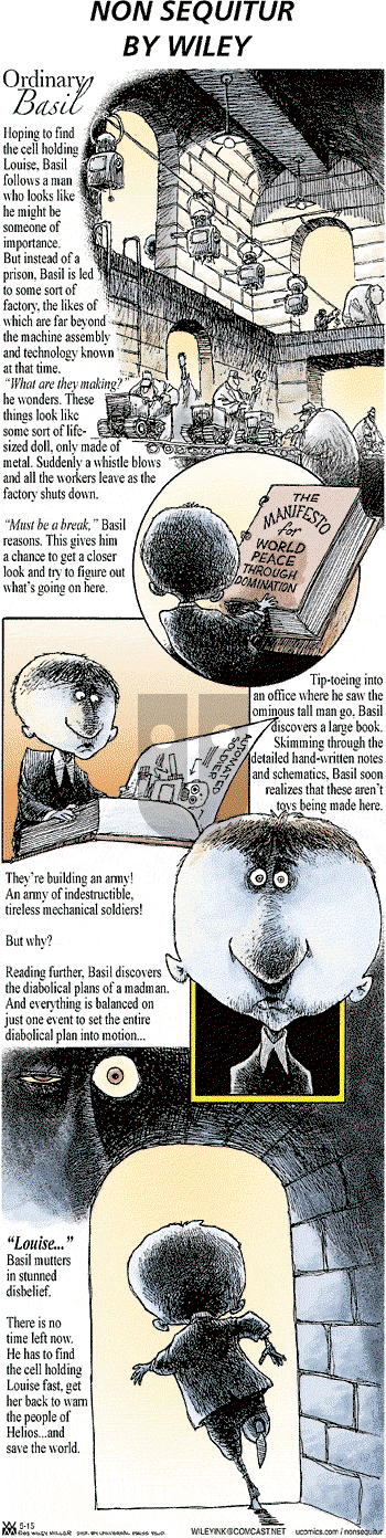 Non Sequitur on Sunday May 15, 2005 Comic Strip