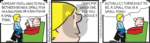 The Born Loser on Monday July 10, 2023 Comic Strip