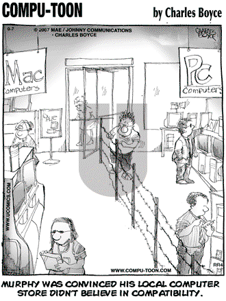 Compu-toon on Friday September 7, 2007 Comic Strip