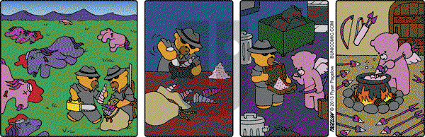 Buni on Monday February 11, 2013 Comic Strip