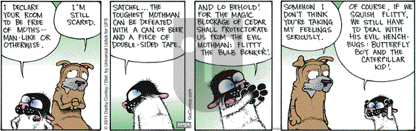 Get Fuzzy on Friday October 28, 2011 Comic Strip