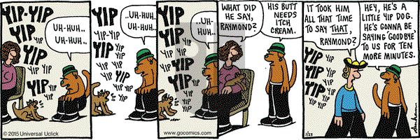 Overboard on Friday January 23, 2015 Comic Strip