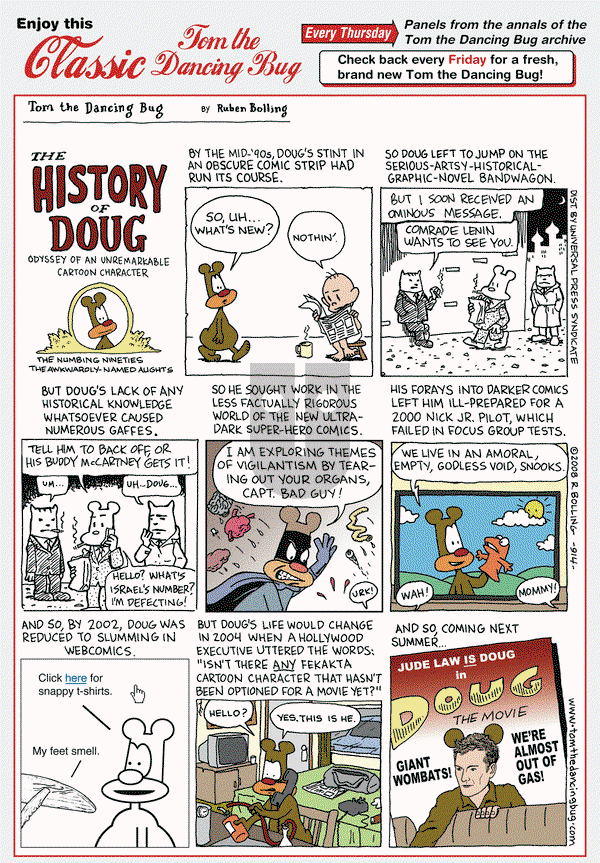 Tom the Dancing Bug on Thursday September 12, 2013 Comic Strip