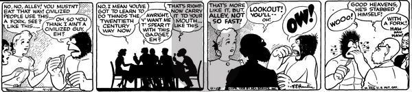 Alley Oop on Tuesday April 18, 1939 Comic Strip
