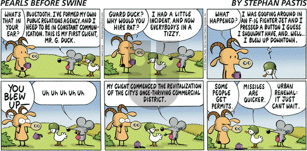 Pearls Before Swine on Sunday March 21, 2010 Comic Strip