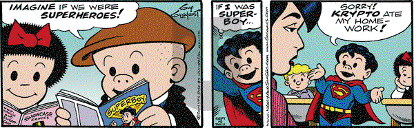 Nancy on Monday September 15, 2014 Comic Strip