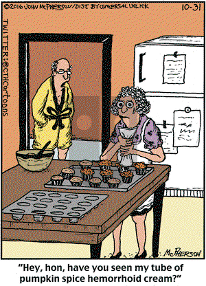 Close to Home on Monday October 31, 2016 Comic Strip