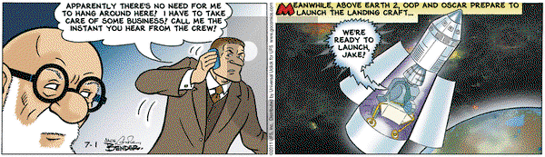 Alley Oop on Friday July 1, 2011 Comic Strip