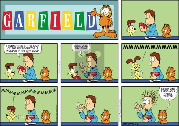 Garfield on Sunday May 12, 2013 Comic Strip
