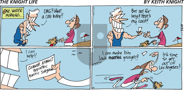 The Knight Life on Sunday January 11, 2015 Comic Strip