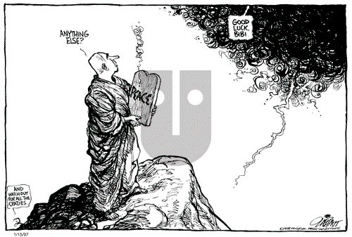 Pat Oliphant on Wednesday January 15, 1997 Comic Strip