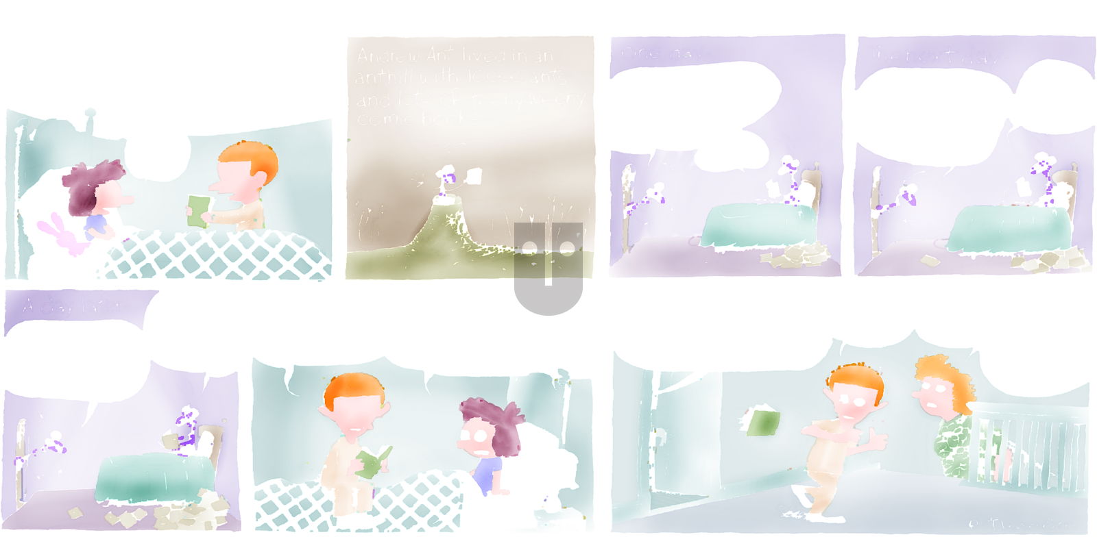 Cul de Sac on Sunday October 19, 2014 Comic Strip