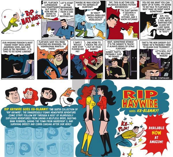 Rip Haywire on Sunday January 31, 2016 Comic Strip