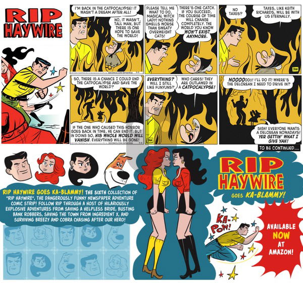 Rip Haywire on Sunday April 9, 2017 Comic Strip