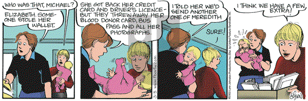 For Better or For Worse - Monday March 3, 2003 Comic Strip