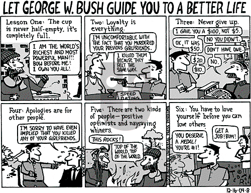 Ted Rall on Saturday December 18, 2004 Comic Strip