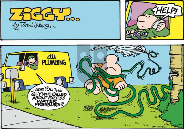 Ziggy on Sunday November 12, 2017 Comic Strip