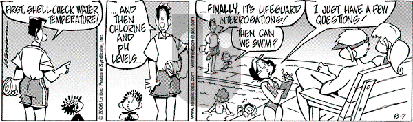 Rose is Rose on Monday August 7, 2006 Comic Strip