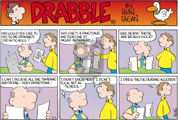 Drabble on Sunday September 7, 2008 Comic Strip