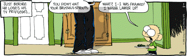 The Buckets on Saturday March 20, 2010 Comic Strip