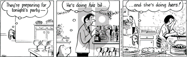 Fred Basset on Monday January 1, 2007 Comic Strip