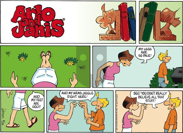 Arlo and Janis on Sunday May 25, 2014 Comic Strip