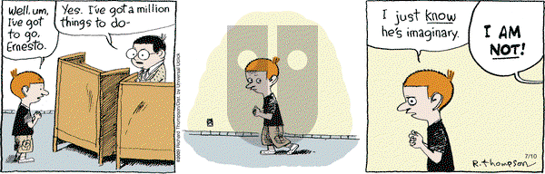Cul de Sac on Thursday July 10, 2014 Comic Strip