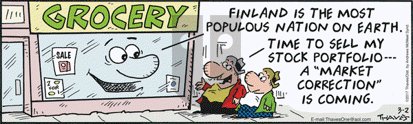 Frank and Ernest on Thursday March 2, 2017 Comic Strip