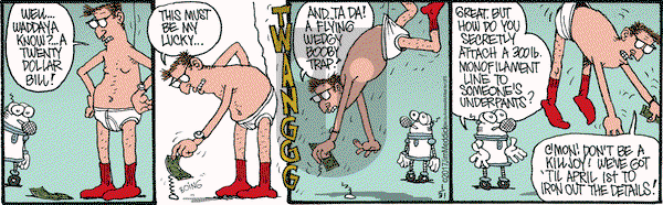 Monty on Tuesday January 31, 2017 Comic Strip