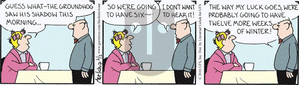 The Born Loser on Tuesday February 2, 2016 Comic Strip