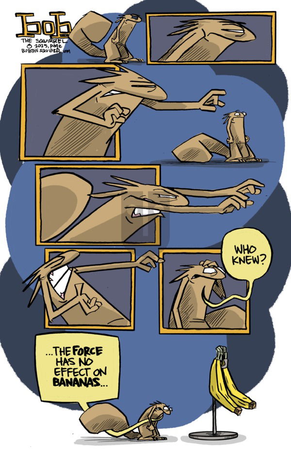 Bob the Squirrel on Sunday May 4, 2025 Comic Strip