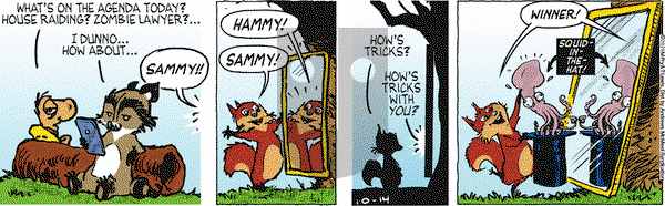Over the Hedge on Tuesday October 14, 2025 Comic Strip